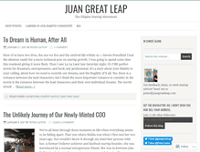 Tablet Screenshot of juangreatleap.com